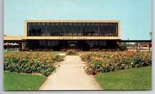 Postcard Beaumont TX Texas Lamar College Student Union Building Vintage PC picture