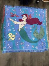 Vintage Beacon Disney Little Mermaid Blanket Throw  picture