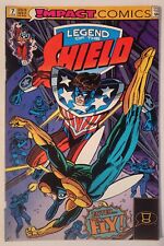 LEGEND OF THE SHIELD #7 IMPACT Comics - Bagged and Boarded - 1992 picture