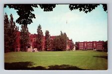 Davenport IA-Iowa, St Ambrose College Campus, Antique Souvenir Vintage Postcard picture