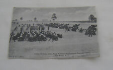 1942 FORT BRAGG NC PHOTO POSTCARD “155mm HOWITZER DRILL, FIELD ARTILLERY REPLACE picture