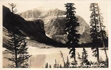 CANADA RPPC REAL PHOTO POSTCARD: VIEW OF MOUNT TEMPLE 6TH picture
