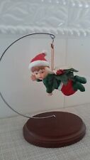 Vintage 1991 House of Lloyd Little Christmas Cheer Ornament/Stand #530268 NIB picture