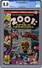 2001 A Space Odyssey #1 CGC 8.0 1976 4139035011 picture