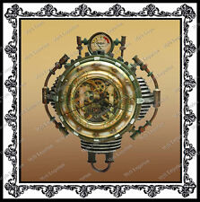 Steampunk Wall Clock V8510 Gothic Victorian Antique Reproduction Cyberpunk picture