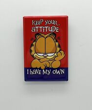 Garfield Funny Keep Your Attitude Refrigerator Locker  Magnet￼ picture