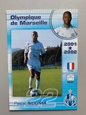 Vintage OM Olympique de Marseille 2001-2002 Pascal Nouma CPA Postcard picture