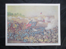 Kurz & Allison Civil War Print - Battle of Williamsburg, Virginia - FRAME 4 GIFT picture