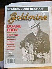 Goldmine The Collector's Market Place Paper 1987 Vol 13 No 21 Duane Eddy - Yoko picture