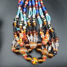 AA Vintage Handcrafted Old Glass beads Necklace picture