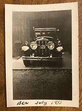 1933 New Shiny Car Massachusetts MA License Plate Vehicle Real Photo P6i21 picture