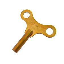 Brass Replacement Clock Key For Key Wind Clocks Size 7 / 4.0 mm  - Clock Parts picture