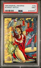 1994 Marvel Universe Scarlet Witch #162 PSA 9 picture