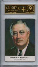 1960 Golden Press Presidents #31 FRANKLIN ROOSEVELT ASG 9 Near Mint or Better picture