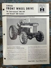 Vintage Original IH International Harvester Dealer Farmall 560 660 Tractor Flyer picture