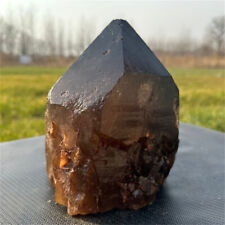 11.66LB Natural smokey quartz rare backbone quartz crystal specimen -c picture