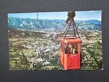 Postcard SKYWAY CABLE CAR, overlooking Estes Park Village. R90 picture