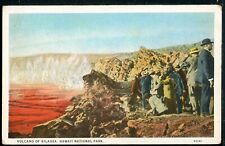 Kilauea Volcano Hawaii National Park Historic Vintage Postcard HOPACO M1448a picture