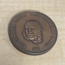 Vintage Sir Charles Tupper Prime Minister of Canada Coin KG JD picture