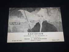 1950'S DAVIDSON GALLERIES OF FRANK J. OEHLSCHLAEGER BROCHURE - J 9060 picture