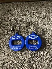 Lot Of 2 Chevy 3 In 1 Bottle Opener Keychains picture