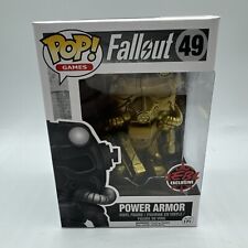 Funko Pop Vinyl: Fallout - Power Armor - (Gold) (Chase) - EB Games (Exclusive) picture