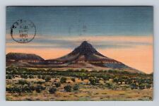 Davis Mountains TX-Texas, Mitre Peak Antique, Vintage c1949 Souvenir Postcard picture