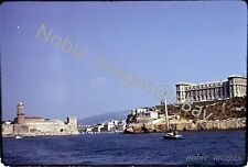 1975 Chateau D'ie Shoreline View Street View Marseille 7 Kodachrome 35mm Slide picture