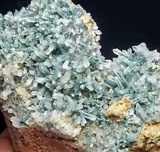 533g Natural Yellow Garnet Specimens Quartz Crystal cluster Original Stone picture