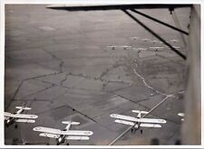 HAWKER DEMON FORMATION VINTAGE ORIGINAL PRESS PHOTO RAF ROYAL AIR FORCE 1 picture