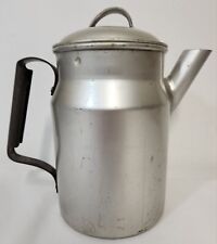 Vintage Wear-Ever Coffee Pot Aluminum Metal Handles TACU Co. picture