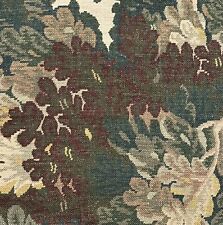 COWTAN & TOUT Richmond Antique Tapestry Green Brown Linen Remnant New picture