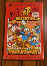 Disneys Ducktales 28 Valentines Cards Grand Award Paper Magic Treasure Hunt Vint picture