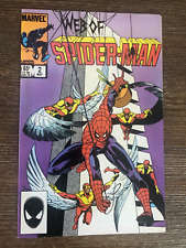 Web of Spider-Man #2 (1985) - Second Appearance of the Vulturians - VF/NM picture
