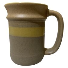 Vintage Sunny Sunnycraft Pottery Yellow Rim Mug, Korea 24400 picture