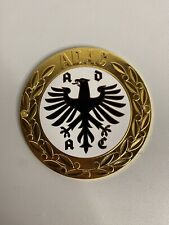 Vintage ADAC German Auto Club Car License Plate Badge Emblem Mercedes BMW picture
