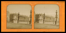 Paris, Place de la Concorde, ca.1870, day/night stereo (French Tissue) print vi picture