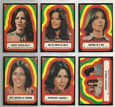  1977 Charlie's Angels Series 4 (Topps) COMPLETE SET of 11 Sticker Cards (34-44) picture