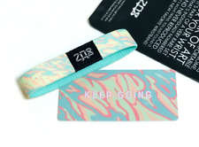 ZOX **KEEP GOING** Silver Single Medium Mystery/FG Wristband w/Card picture