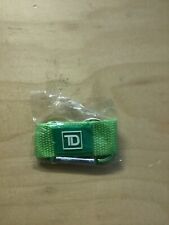 TD BANK Advertising Keyring on Fob with Carabiner - New picture