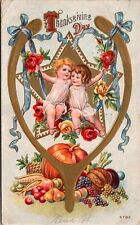 Thanksgiving PC Baby Kids Ribbon Swing Wishbone Star Fruit Roses Pumpkin~4467 picture