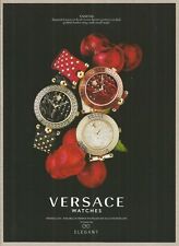 VERSACE WATCHES , Enameled Greca  - 2013 Print Ad picture