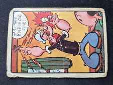 1959 Chix Confectionary Popeye Card # 16 Yas - This bulb is OK, Olive (GD) picture