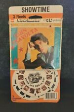 K79 Sealed Actor John Travolta Gym 70s Disco view-master Reels Stapled Packet picture