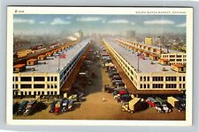 Chicago IL-Illinois, South Water Market, Vintage Postcard picture
