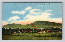Marietta GA-Georgia, Kennesaw Mountain, Battlefield Park, Vintage Postcard picture