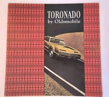 1966 oldsmobile Toronado Deluxe Sales Brochure Dealer Advertising Catalog... picture
