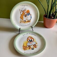 Hollie Hobby Collector’s Edition Dishes 1970s Vintage American Greetings Decor picture