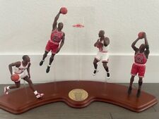 Michael Jordan Vintage Danbury Mint 4 Figure Display with Stand picture