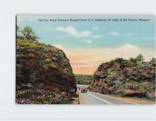 Postcard The Cut, North Entrance Bagnell Dam, U. S. Highway 54, Missouri picture